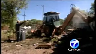 Drug house demolished