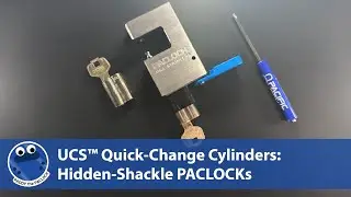 UCS&trade; Quick-Change Cylinder Series: Hidden-Shackle PACLOCKs