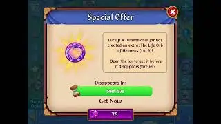 Making the best orb in in merge dragons! (The life orb of heavens - level 9) #viral #mergedragons