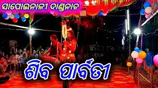 Odia Danda Nacha Sapoinali Dandanacha Shiva Parbati ସାପଇନାଳି ଦାଣ୍ଡନାଚ ଶିବ ପାର୍ବତୀ Folk Dance Song 