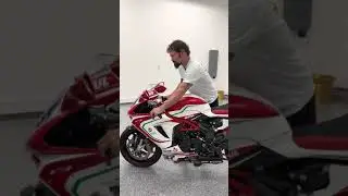Aftermarket vs Stock Exhaust | MV Agusta 800 F3 RC Race Bikes #shorts