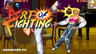 LE ROMPIO LA BLUSA!!!! / ART OF FIGHTING (1992) (ARCADE)
