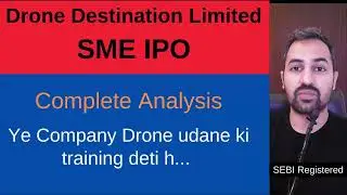 Drone Destination Limited IPO | Drone Destination sme IPO | latest news | GMP | Full Research