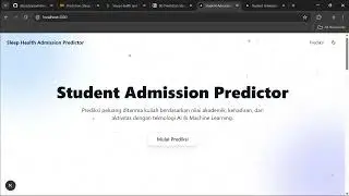 Sleep Quality Prediction Web Application &ndash; Machine Learning (Industrial Informatics)