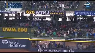 Garret Mitchell walk-off home run Vs Mets. Brewers sweep the Mets.