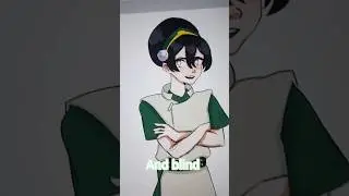 I am 11 years old and Blind toph animatic #avatarthelastairbender #animation #art