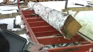 Sawmill Winch turner and clamp