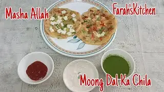 Moong Dal Ka Chila || Healthy Chila || Farah'sKitchen