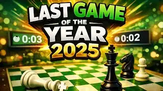 Last game of the year 2025 | CHESS AT 1050 RATING