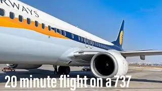 Jet Airways 737-800 Business Class Mumbai to Pune | Aviation Geeks
