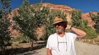 23OC24 Camping: Goose Island CG + Veg. Trip to Moab: Shower + Laundry, Moab, UT