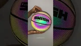 Цветной светоотражающий рефлективный баскетбольный мяч Swish | Магазин swishbrand.ru