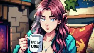 Regal Winter&rsquo;s Reign | Pixel Art Elves Shred Snow with Metal Fury