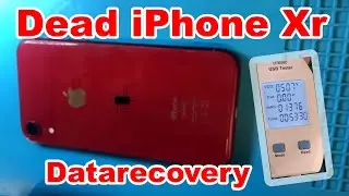 Dead iPhone Xr - Datarecovery - prior repair attempted.