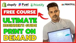 Print On Demand 2022 | Free Print on Demand Course | Full Tutorial for Beginners