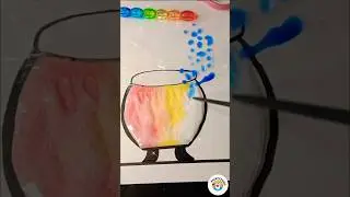 Easy activity for kids 😍#funny#diy#easydrawing#kids#activity#crazy#coloring#fun#study#learning#viral