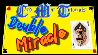 Double Miracle. Card Mat Tutorials.
