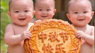 Three SuBeo Brothers Make a Giant Mooncake for Their Grandparents ❤️ | Sweet Mid-Autumn Joy!
