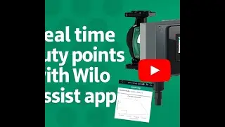 JFTIFO: WiloMaxo Duty Point Pump Curve in Real Time on Wilo App #hvactraining #hydronicheating #wilo