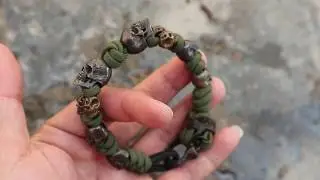 The Skull Army Premium Paracord Bracelet.