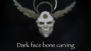 Dark one - bone carving / Тёмный - резьба по кости