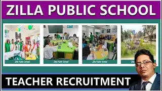 ZILLA PUBLIC SCHOOL II TEACHER RECRUITMENT 2025 II TEACHING JOB  II PGT II TGT II PRT