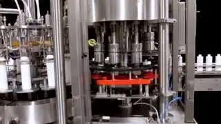 Pacific Packaging Monobloc, 12-Station Rotary Volumetric Liquid Filler / 8-Station Capper, Beverages