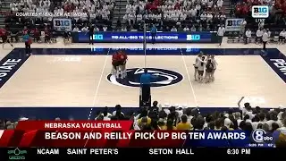 Nebraska's Merritt Beason, Bergen Reilly earn weekly Big Ten awards