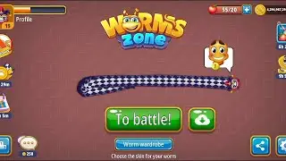 Worms Zone io Biggest Snake New Record 2025| Saamp Wala Game oggy jack #saamp#Ravindrasgaming