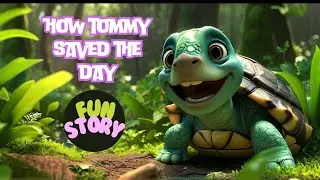 The Helpful Turtle 🐢 | Heartwarming Kids Story About Kindness and Patience | 3D Animation