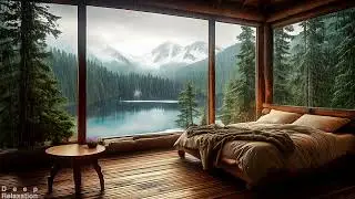 A Cozy Room, Soft Rain Outside ｜ 2 Hours Rain Sounds