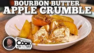 Bourbon Butter Apple Crumble | Blackstone Griddles