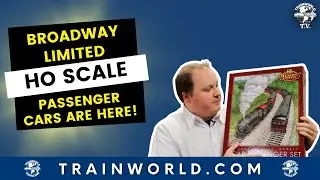 Broadway Limited HO Scale Passenger Cars - New Arrivals