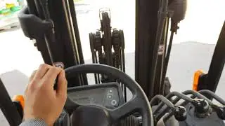First Person Forklift Enter