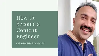 How to become a content engineer?
