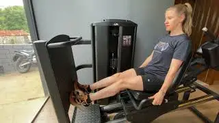 Panturrilha no leg press Horizontal 
