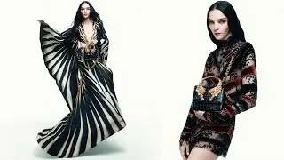 Roberto Cavalli's Roar Bag campaign