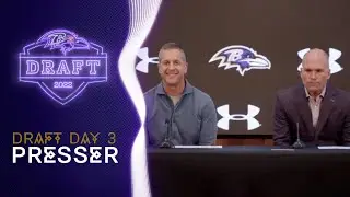 Post Day Three of the NFL Draft Press Conference | Baltimore Ravens