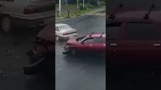 8 MAD Russian Dash Cam CRAZY Car Crash Compilation 11  #shorts #dashcam #russiancarcrashes