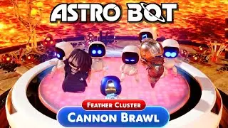 Astro Bot *CANNON BRAWL* 100% Guide | All Bots, Puzzle Pieces, and Secret Level Portals