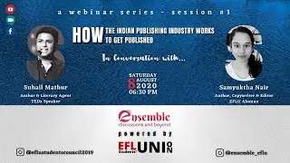 How the publishing industry in India works and how to get published | ensemble session 1