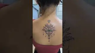 Lotus Mandala Tattoo design by @tattooist_hirak   #tattooreels #girltattoo #tattoo