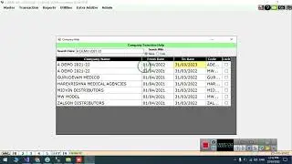 Year ending process In neo soft pharma  software