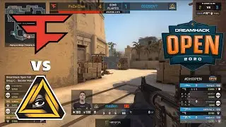 FaZe vs GODSENT - Dreamhack Open 2020 - highlights - CS:GO