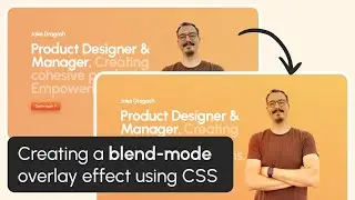 Creating a blend-mode overlay effect using CSS