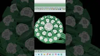 how to make a jewellery design in CAD 👍#art #jewellery #designer #cad #diamond #designerjeweller