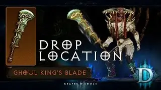 Diablo 3 Ghoul King's Blade | Диабло 3 Меч Короля Вурдалака
