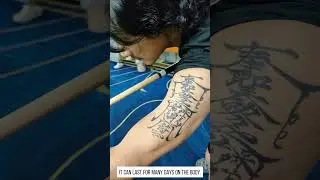 #semipermanent  #tattoosticker