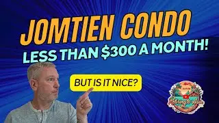 💲Jomtien Condo for Rent | LESS than $300 a MONTH!