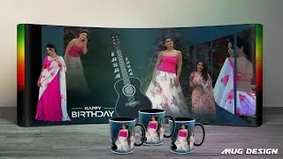 ✅How to sublimation mug printing|Photo Cup printing